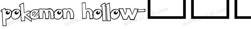 pokemon hollow字体转换